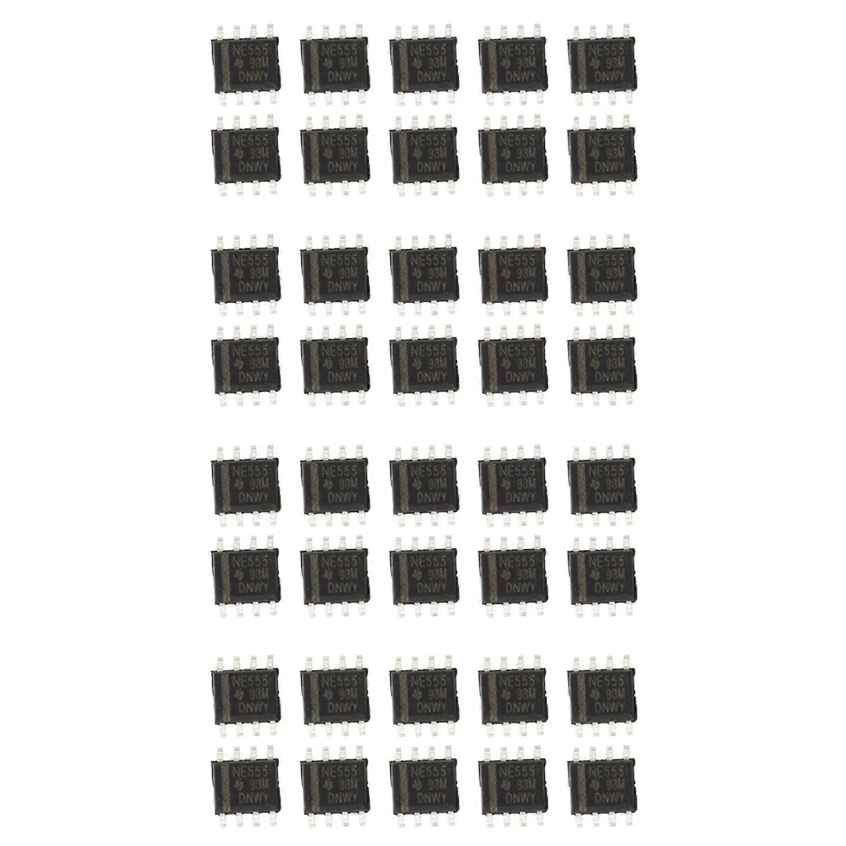 40pcs 8-Pin IC SMD Timer NE555