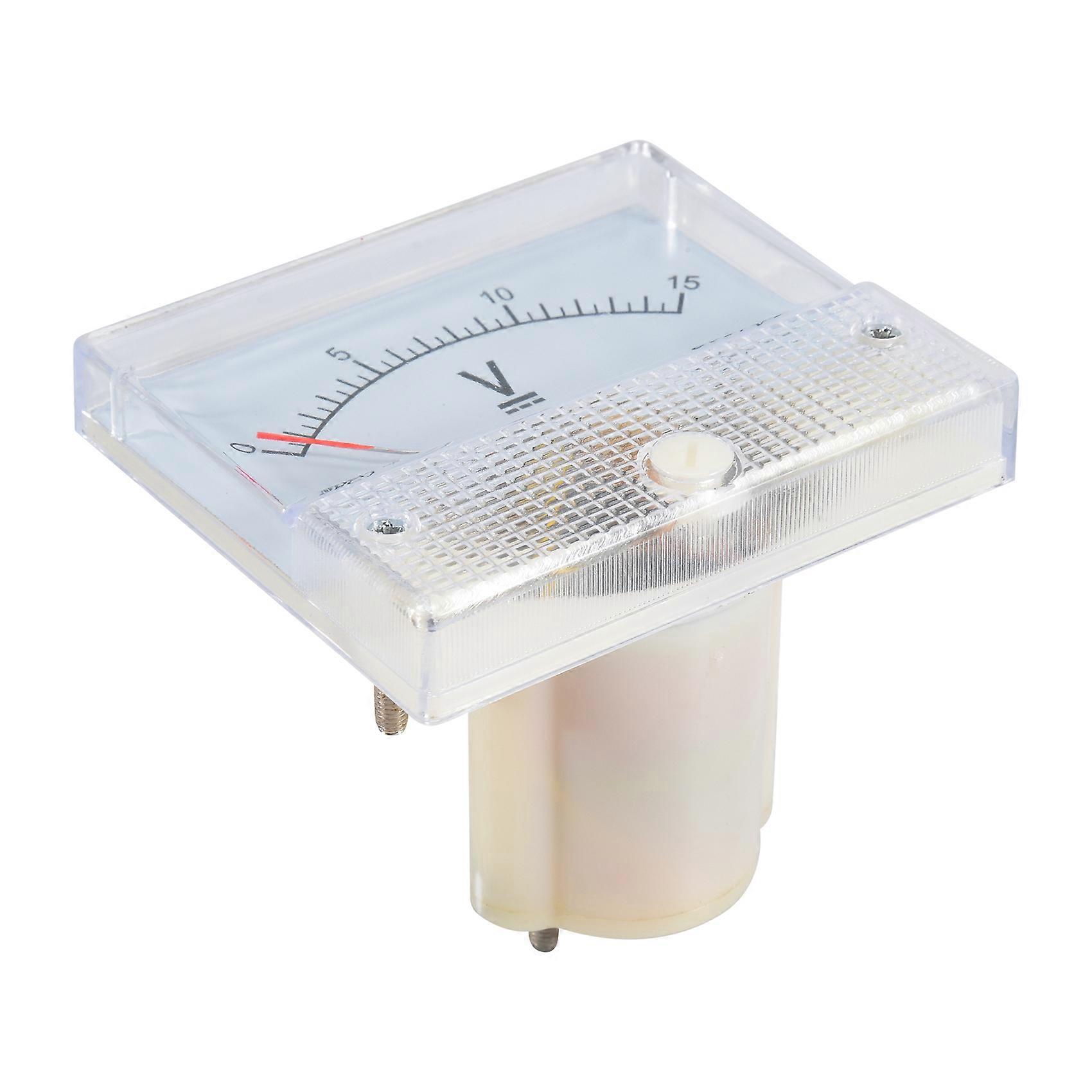 Pointer Type DC Voltmeter, 85C1 DC 0-15V Mechanical Analog Voltage Panel Meter