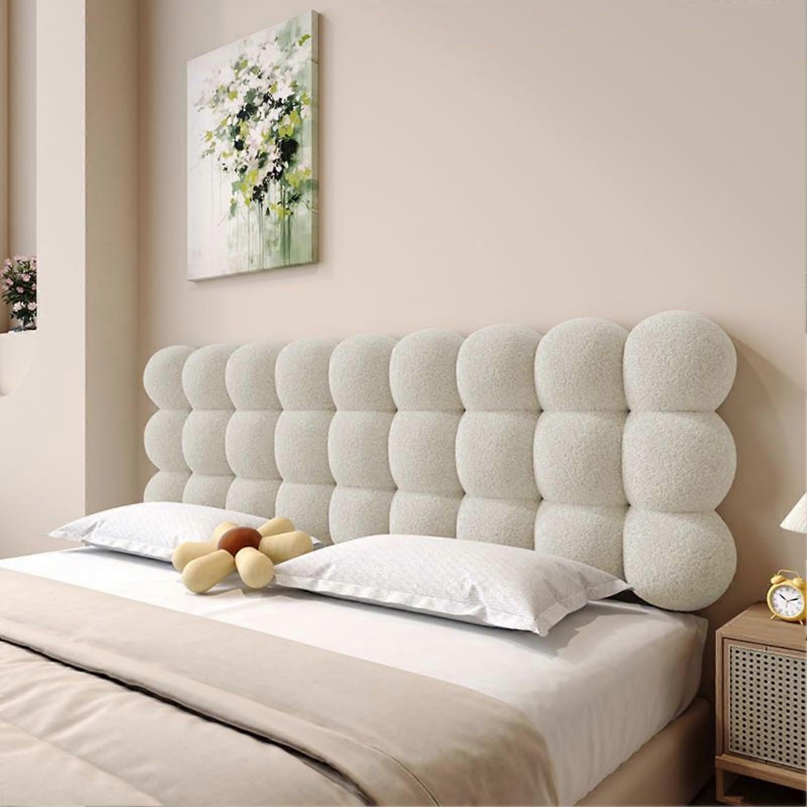 Wedge Headboard Pillow Light Coffee Bed Backrest Cushion 35.4x23.6x3.9in Triangular Reading Pillow