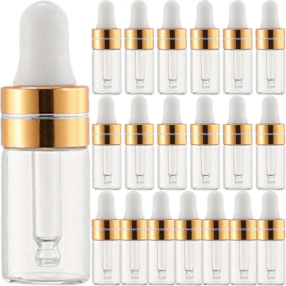 Empty Dropper Bottles Essential Oil Bottles for Storage Use 20Pcs Pack