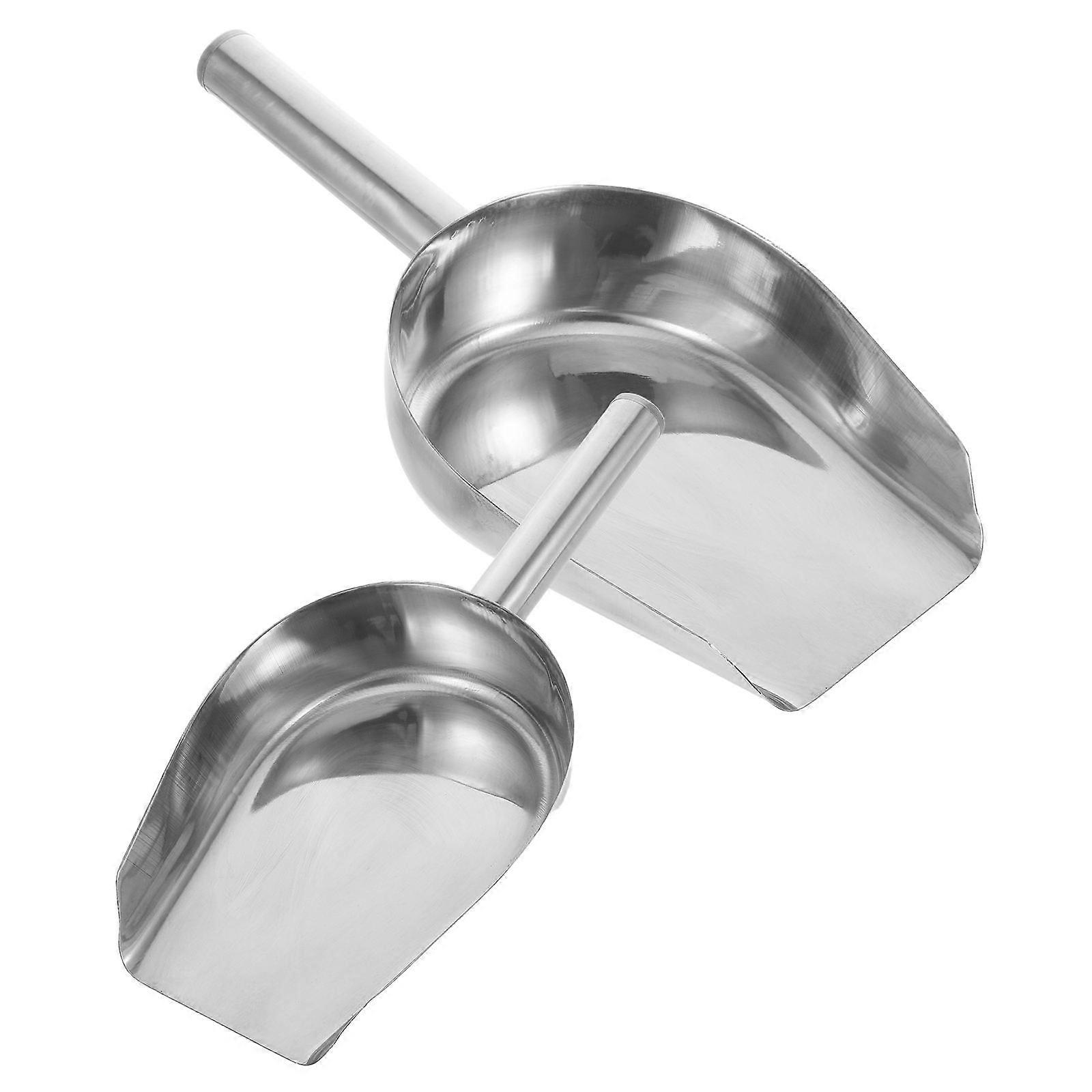 Silver Kitchen All Purpose Stainless Steel Ice 2Pcs