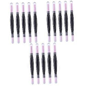 15pcs Nail Care Set Cuticle Remover Tools with DoubleEnded Pumice Stone Ergonomic Polishing Pen Travel Manicure Pedicure Kit