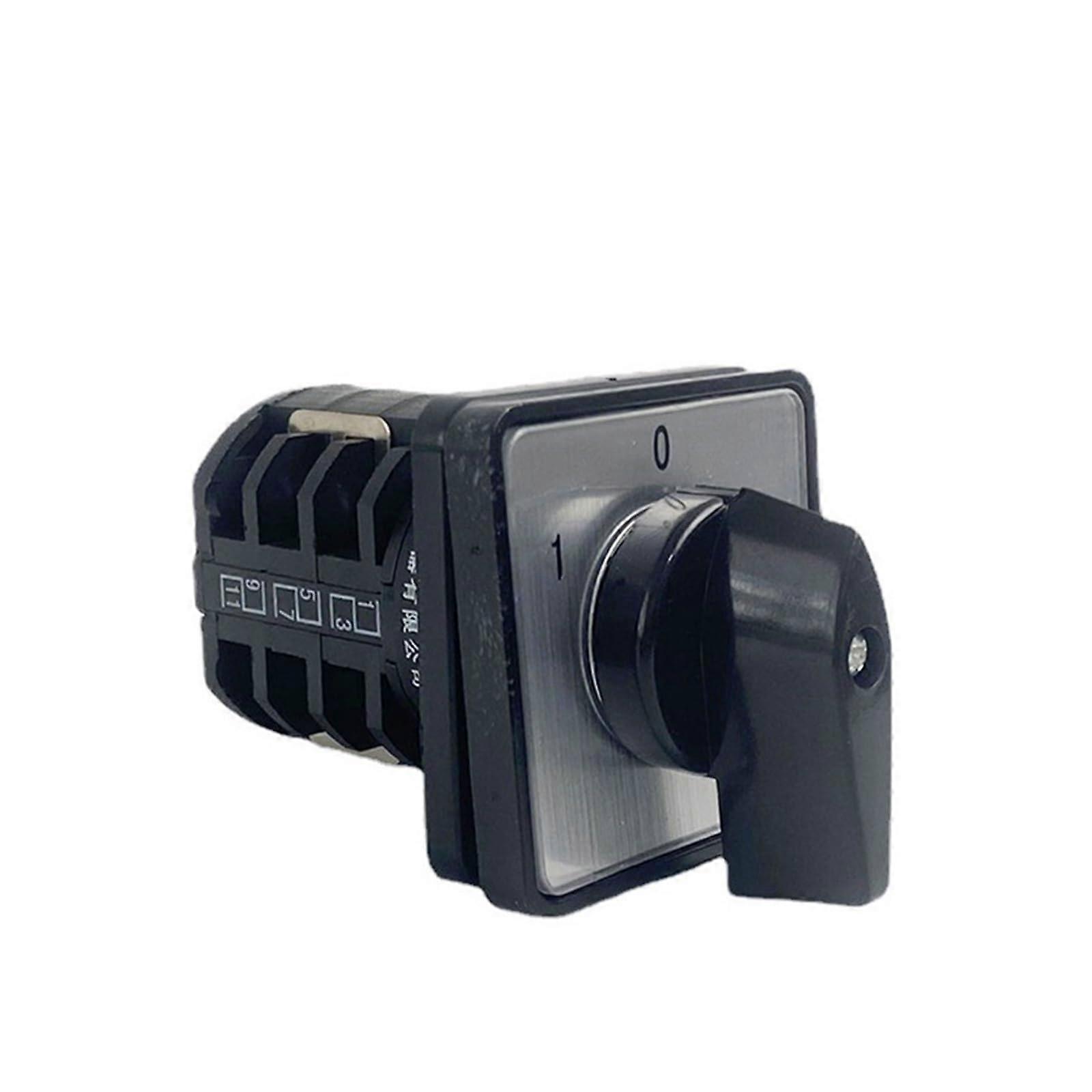 Motor Reversing Switch 220V Single Phase LW810D404/3B Cam Switch 10A Forward Reverse Control