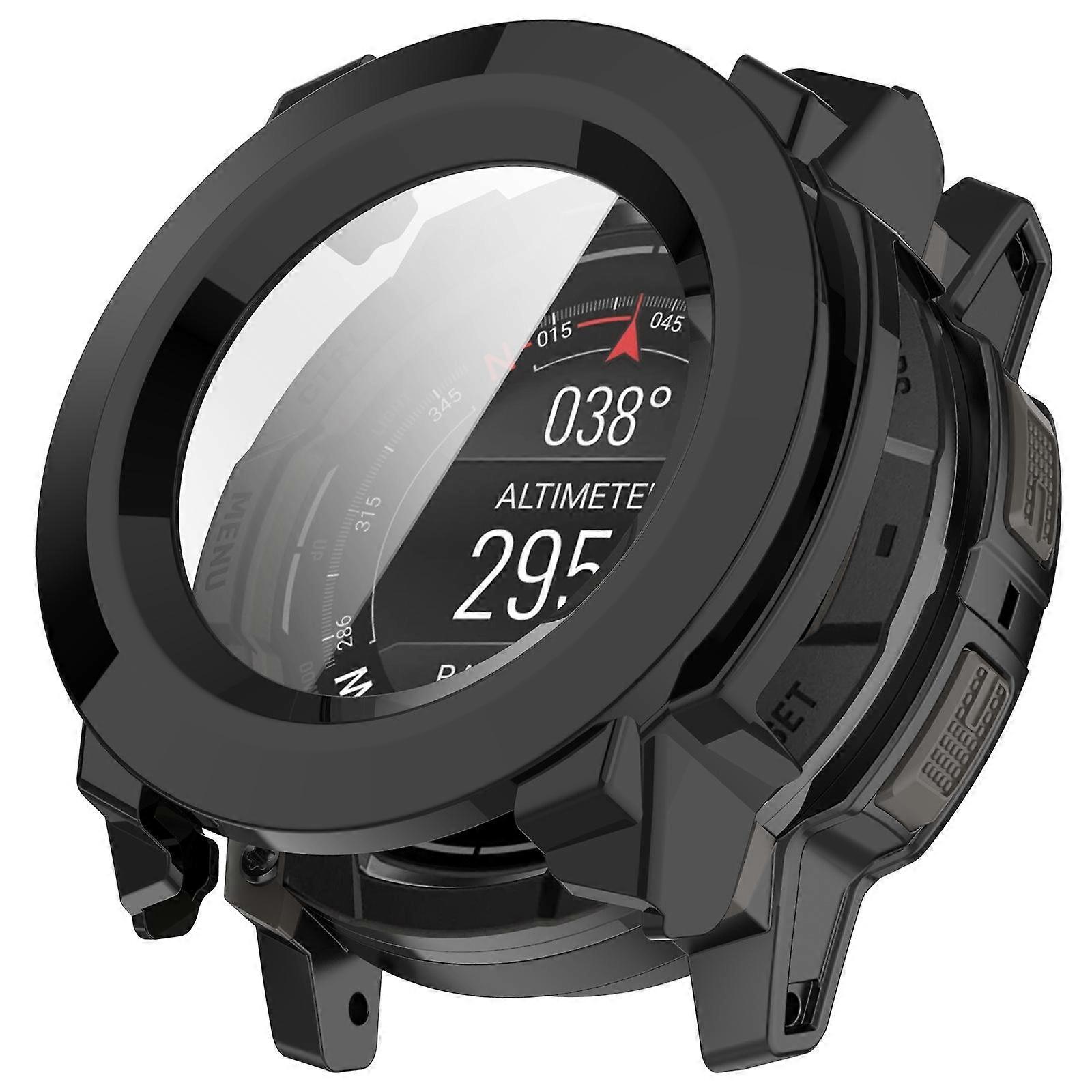 Tempered Film Integrated PC Watch Protective Case