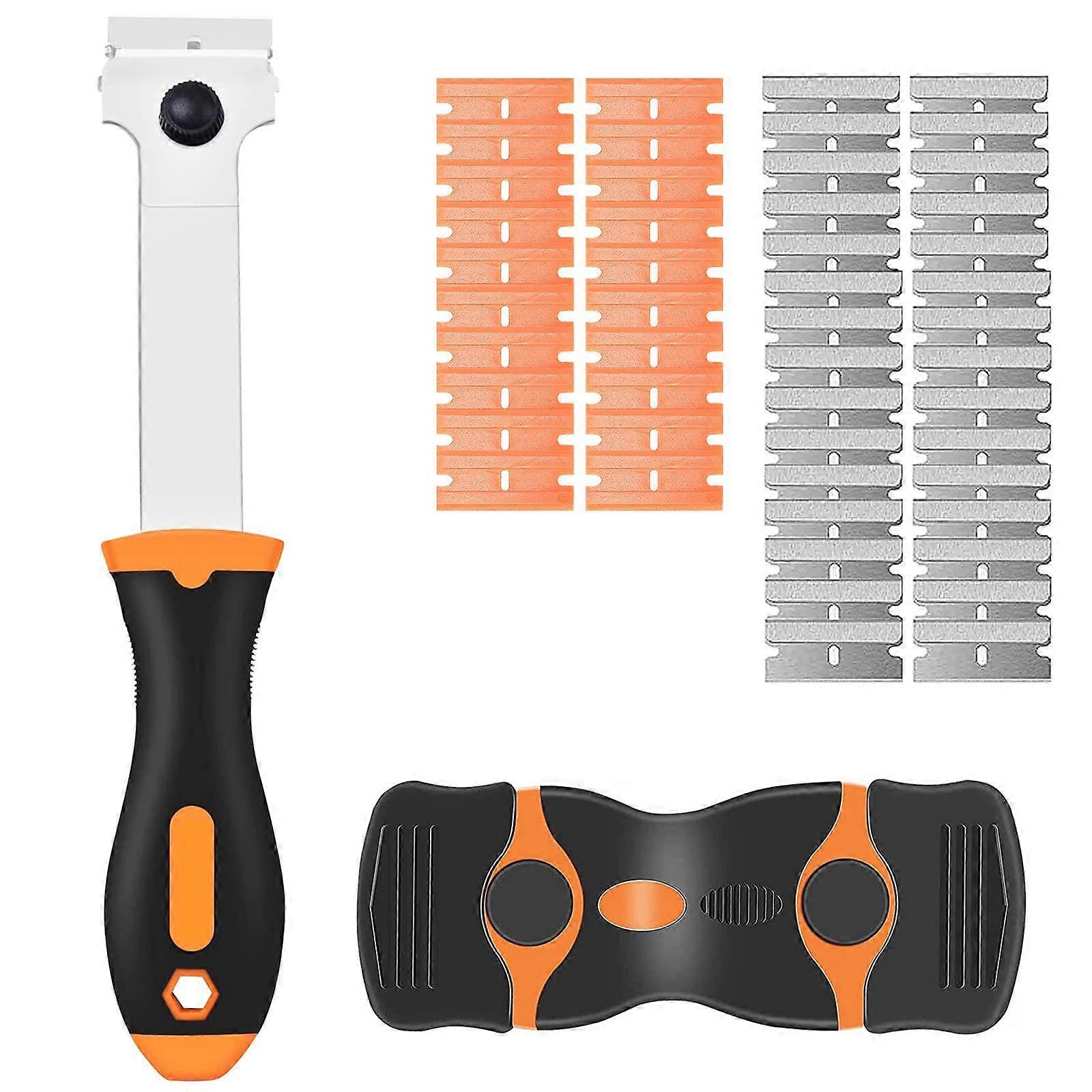 Razor Scraper Set with 60 Blades Multi Purpose Tool
