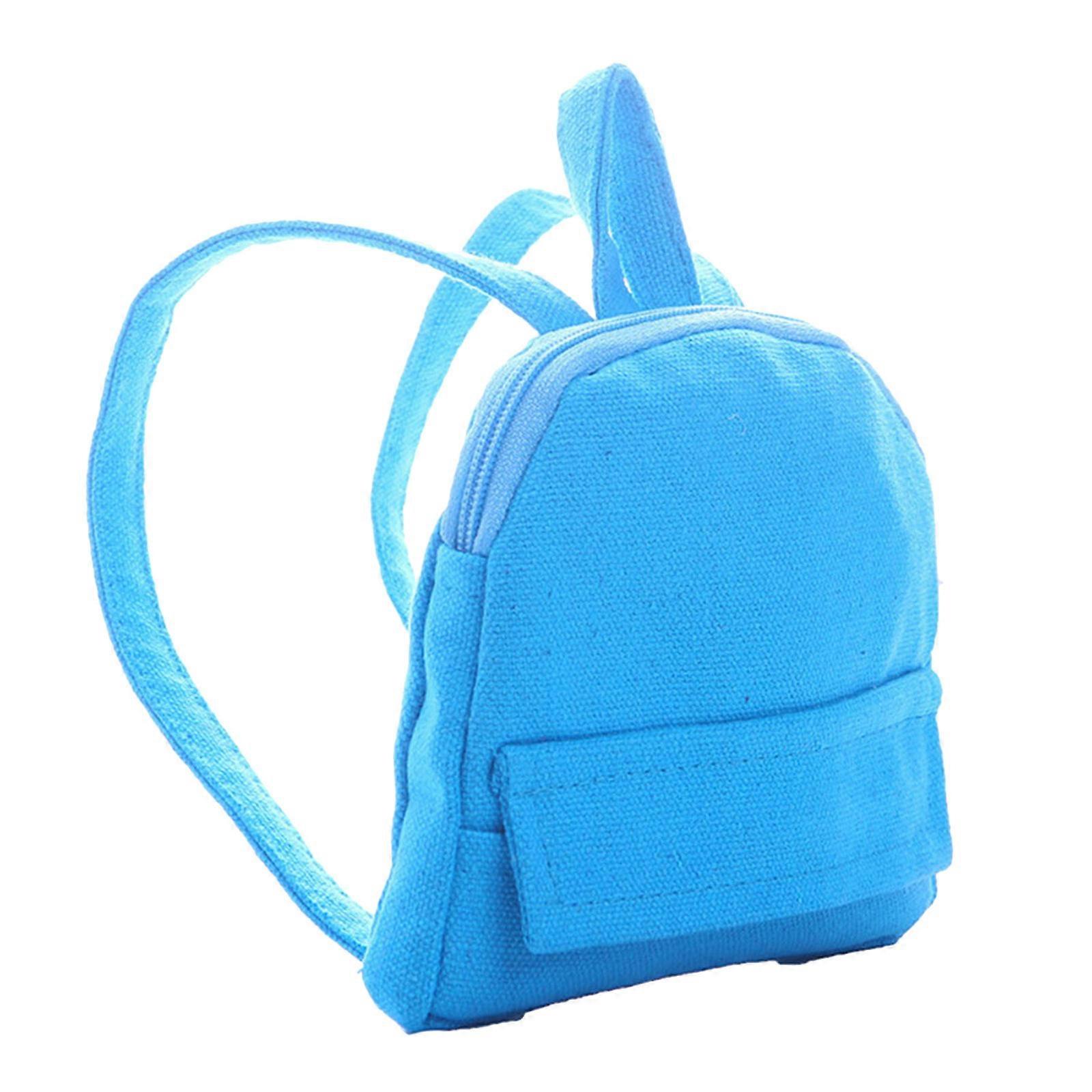 Mini Doll Book Bag Model Miniature Backpack Mini Doll Decorative Backpack