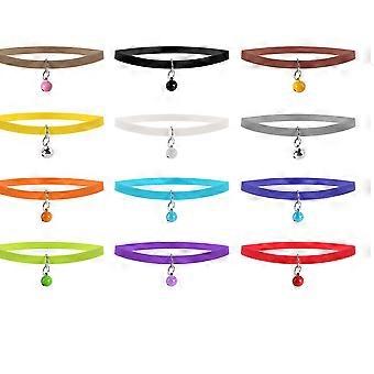 Pet Collar Puppy Id Collar for 3Pcs Adjustable Assorted Color Dog Collars