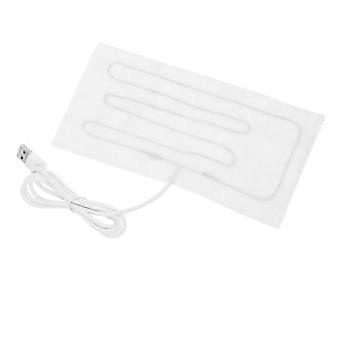 Coussin chauffant électrique pour reptiles, en fibre d'alliage blanche, pour garder vos animaux au chaud.
