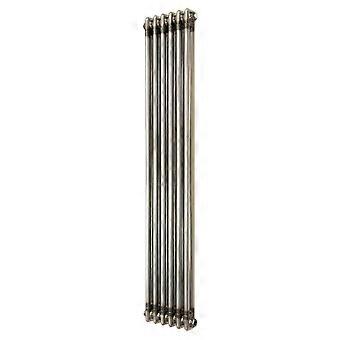 Traditional 2 Column Radiator 1500mm x 290mm Modern Central Heating Heater Raw Metal Carbon Steel
