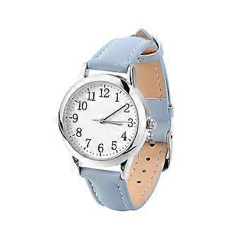 Fashionable Wrist Watch Women Girls Quartz Movement Waterproof -Blue 22.50X3.00X0.70CM 1Pcs