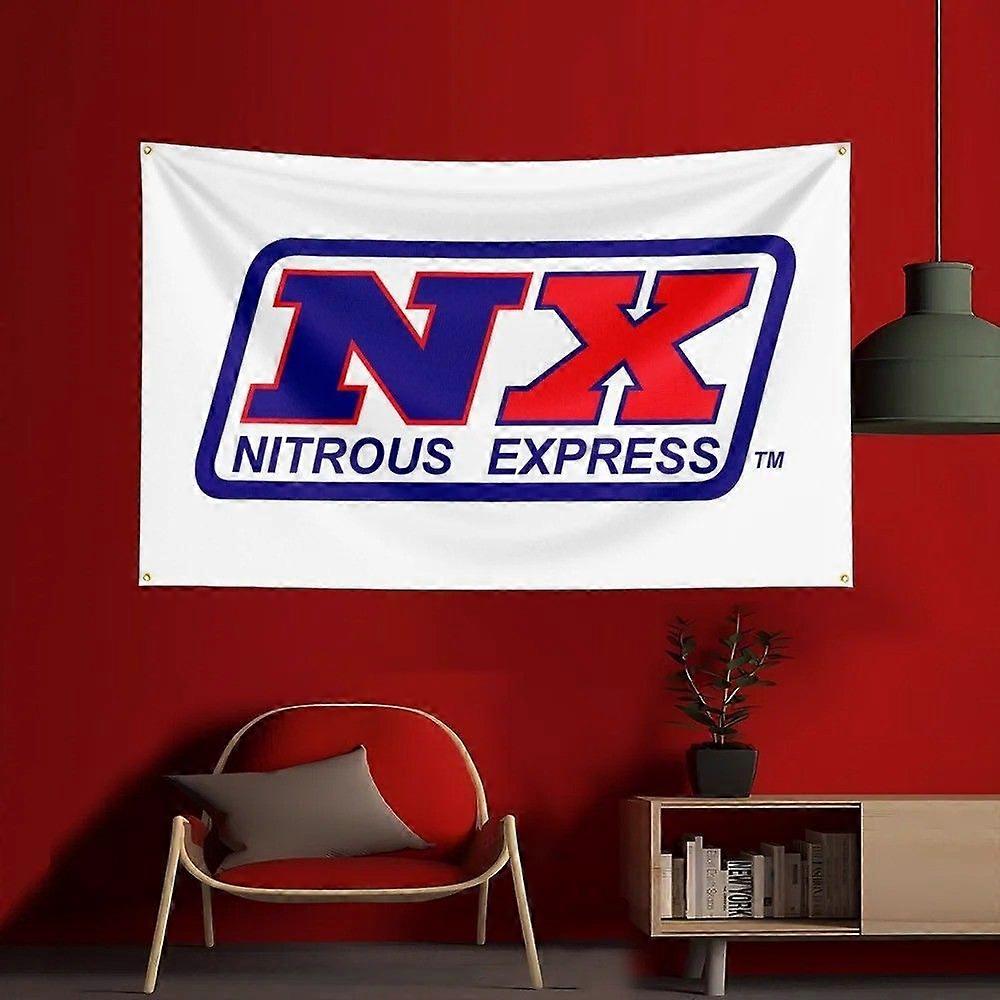 Nitrous Express NX bilracingflagga VQ0461