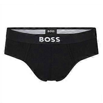 Boss Mens Logo Cotton Briefs (Pack of 3)