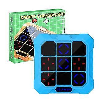 6-in-1 Electronic Tic Tac Toe Game, Handheld Digital Puzzle Game Console with Mute