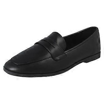 Scarpe eleganti da lavoro da donna, modello mocassino piatto, modello Down To Earth F80582