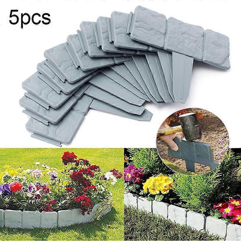 5pcs Imitation Stone Fence
