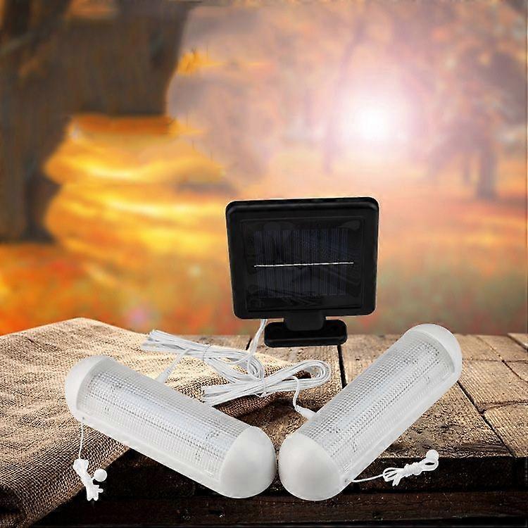 Double-lamp Wall-mounted LED Solar Light