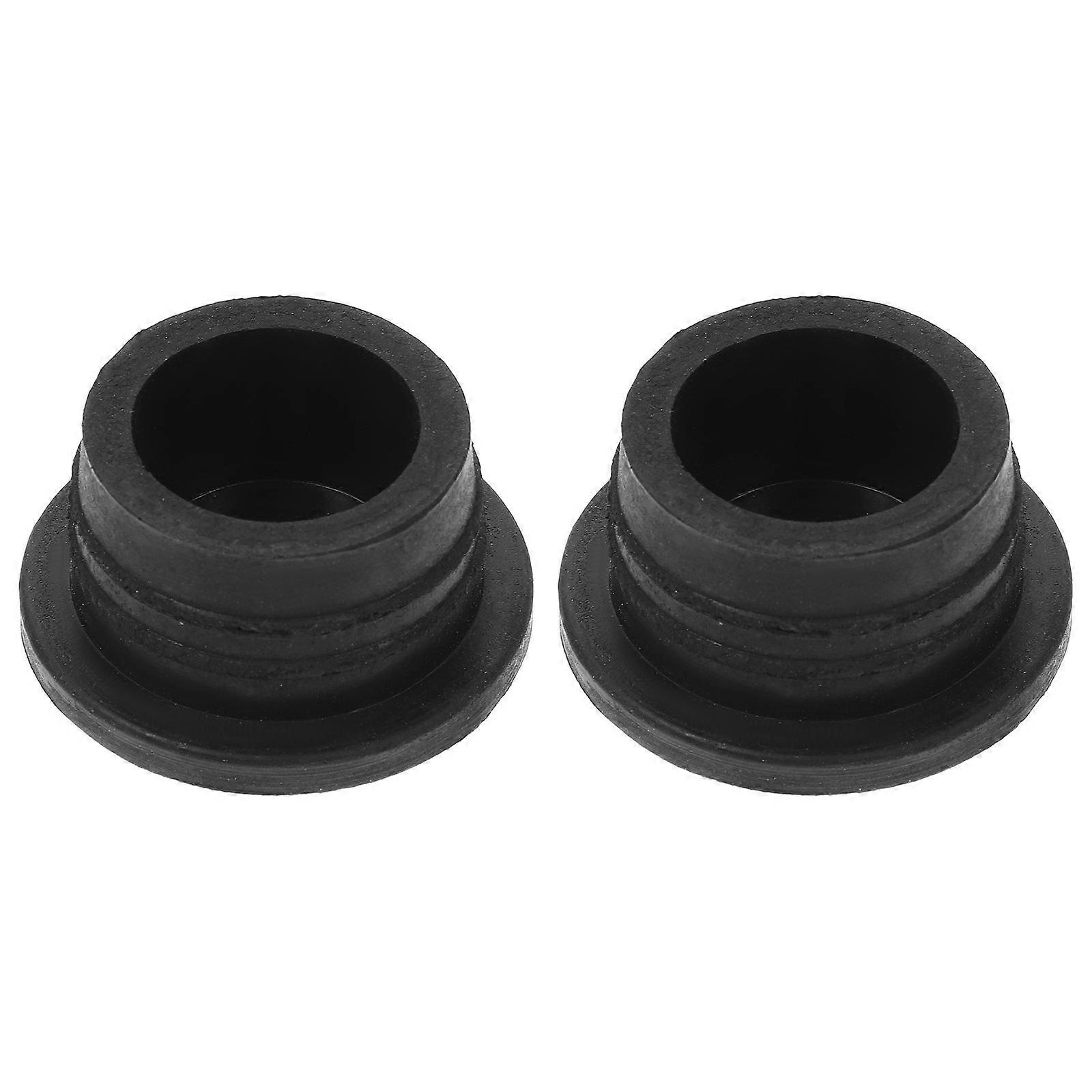 2pcs Swimming Pool Winterizing Plug Rubber Stopper Plug Pool Ladder Bumper Caps