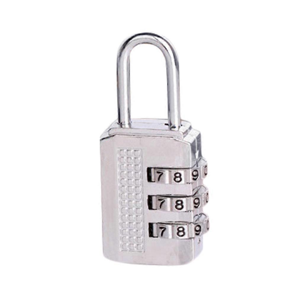 3 Digit Password Lock Security Suitcase Luggage Code Lock Cabinet Locker Padlock