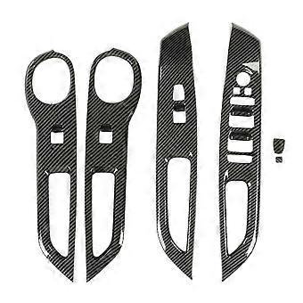 Fensterlift Panel Cover Trim Carbon Fiber Style Dekoration Ersatz für Hyundai Santa Cruz 2022 und später YEMAA