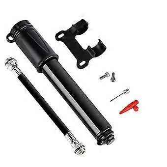 Bike Pump,aluminum Alloy Portable Mini Bicycle Tire Pump,super Fast Tyre Inflation Compatible With Universal Presta And Schrader Valve Frame Mounted A