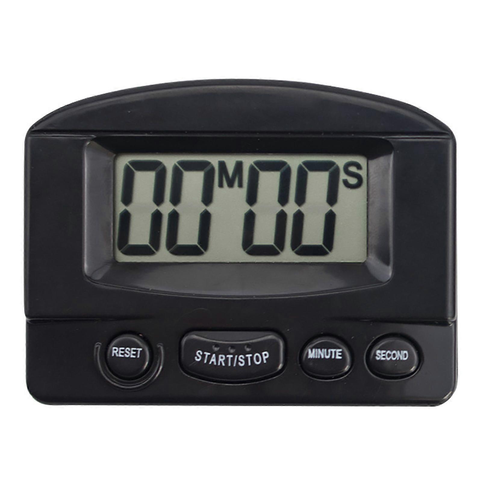 Digital Timer Magnetic Large Display Plastic Kitchen Timer Count Up Countdown Alarm Clock for Cooking