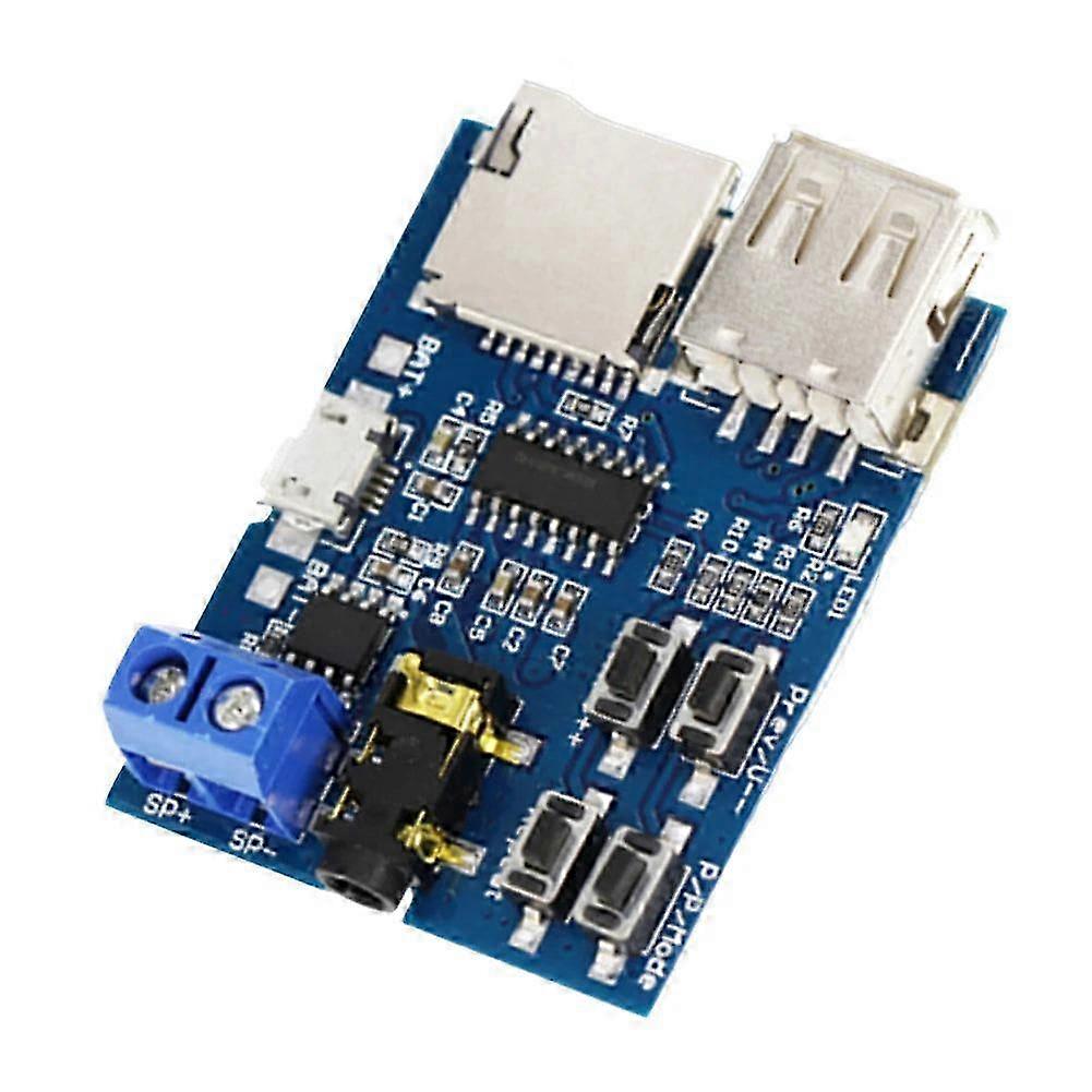 Voice On Demand Power Amplifier Module 3.7-5.5v Voice Power Amplifier Template Mp3 Decoding Player Module