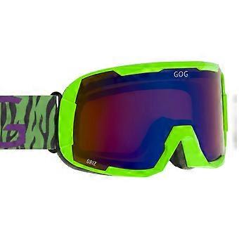 GOG Eyewear - Uniseksowe gogle narciarskie Griz UV400 Anti-Fog Mirror