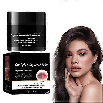 Lip Scrub and Balm for Dark Lips, Gentle Exfoliation and Deep Hydration with Nourishing Extracts