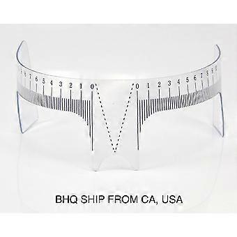 Eyebrow Measuring Tool for Microblading with Precise Brow Symmetry and Easy to Hold Design