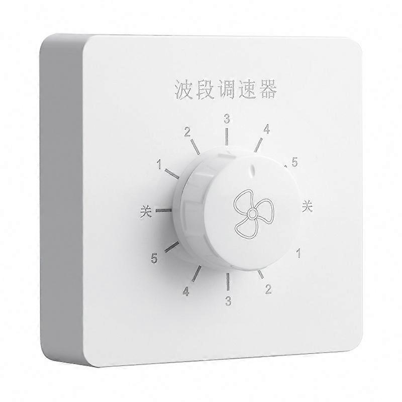 86 Type Mechanical Rotary Switch 5-Level Ceiling Fan Speed Controller