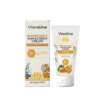Hydrating Protective Face & Body Cream  Light, Non-Greasy Moisturizer with SPF Mineral Protection