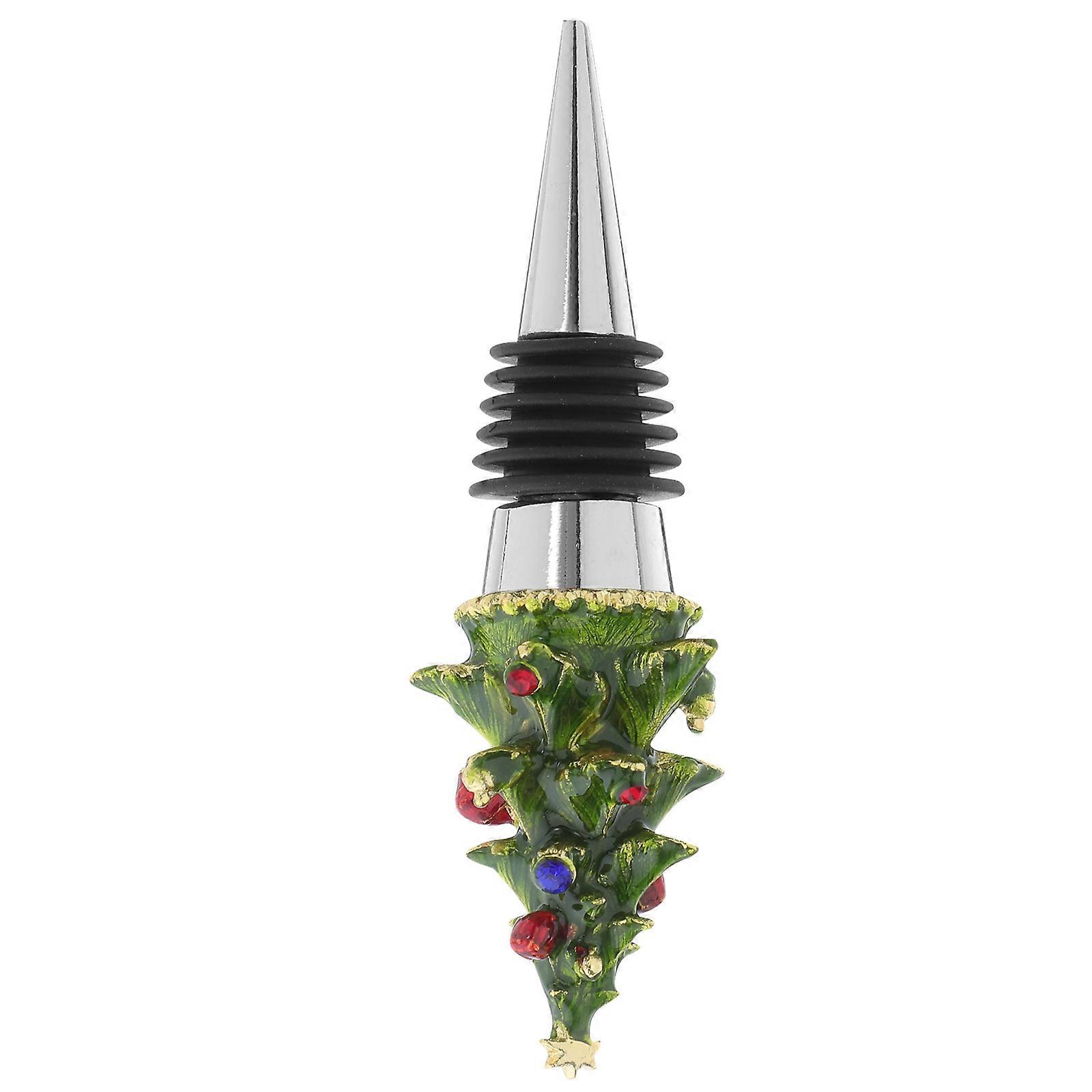 Julvinflaskpropp Julgransformad flaskpropp Köksbar Flaskpropp Verktyg