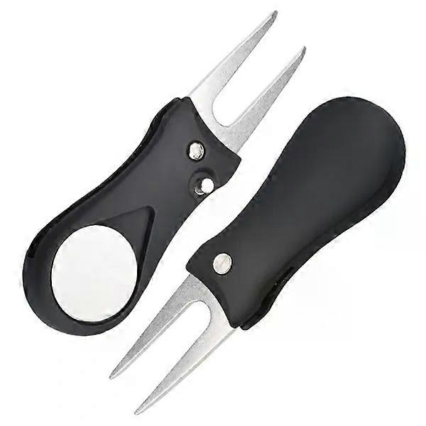 2-pack Greenmaker / Divot tool + marking button Black