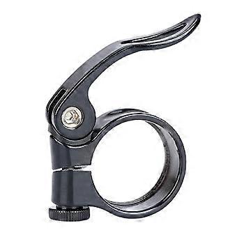 Grampo de Selim de Bicicleta Lilaris, Grampo de Liberação Rápida de Liga de Alumínio para Canote de 27.2/28.6mm, Preto, Uma Peça