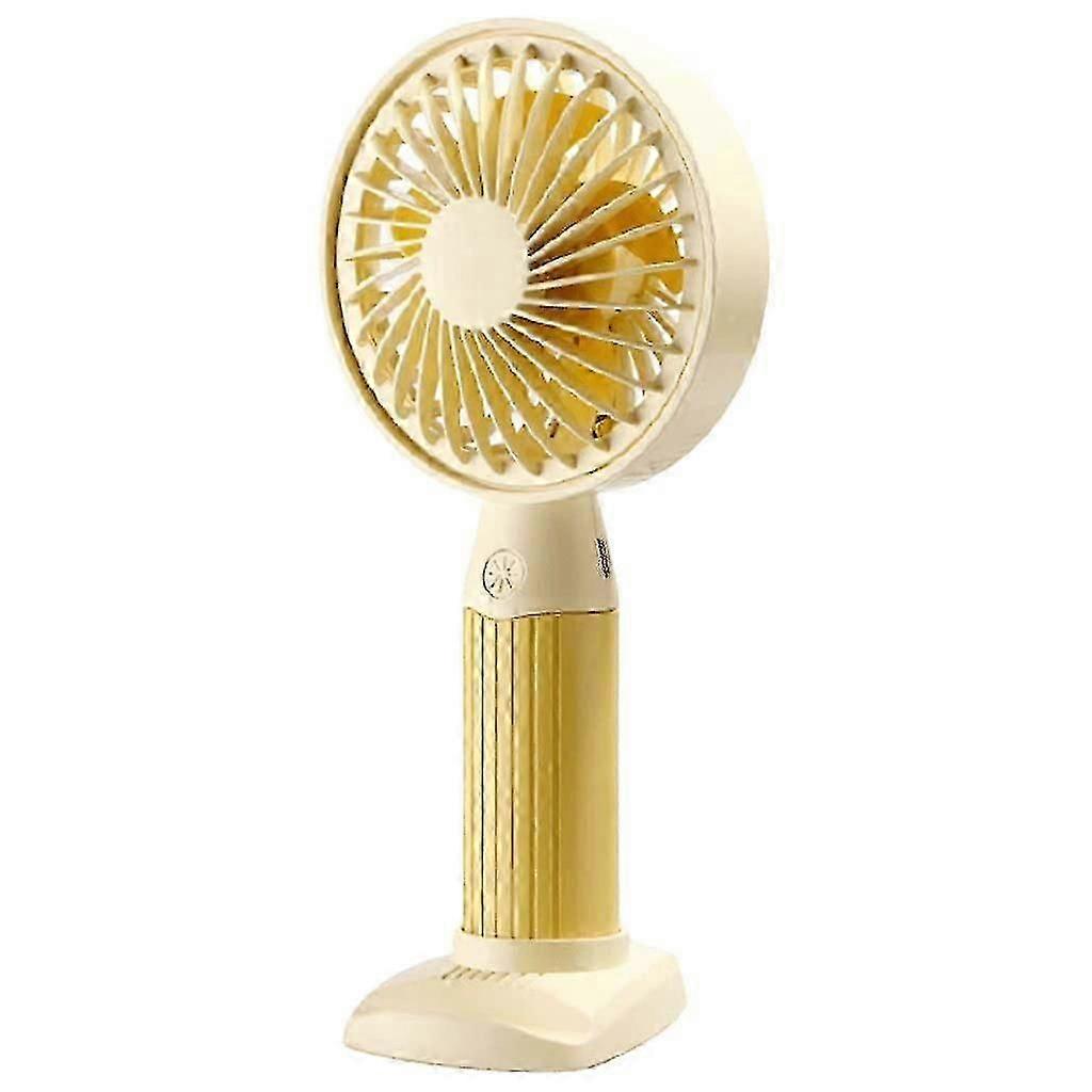 Portable Mini Usb Handheld Fan (yellow)