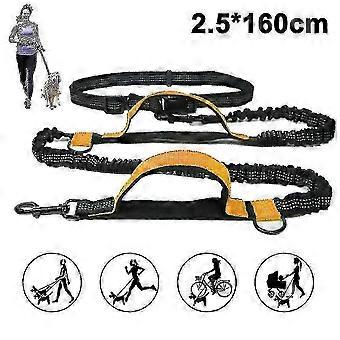 Hands-Free Dog Leash, Adjustable Waist Belt for Running, Walking, Jogging with Your Dog