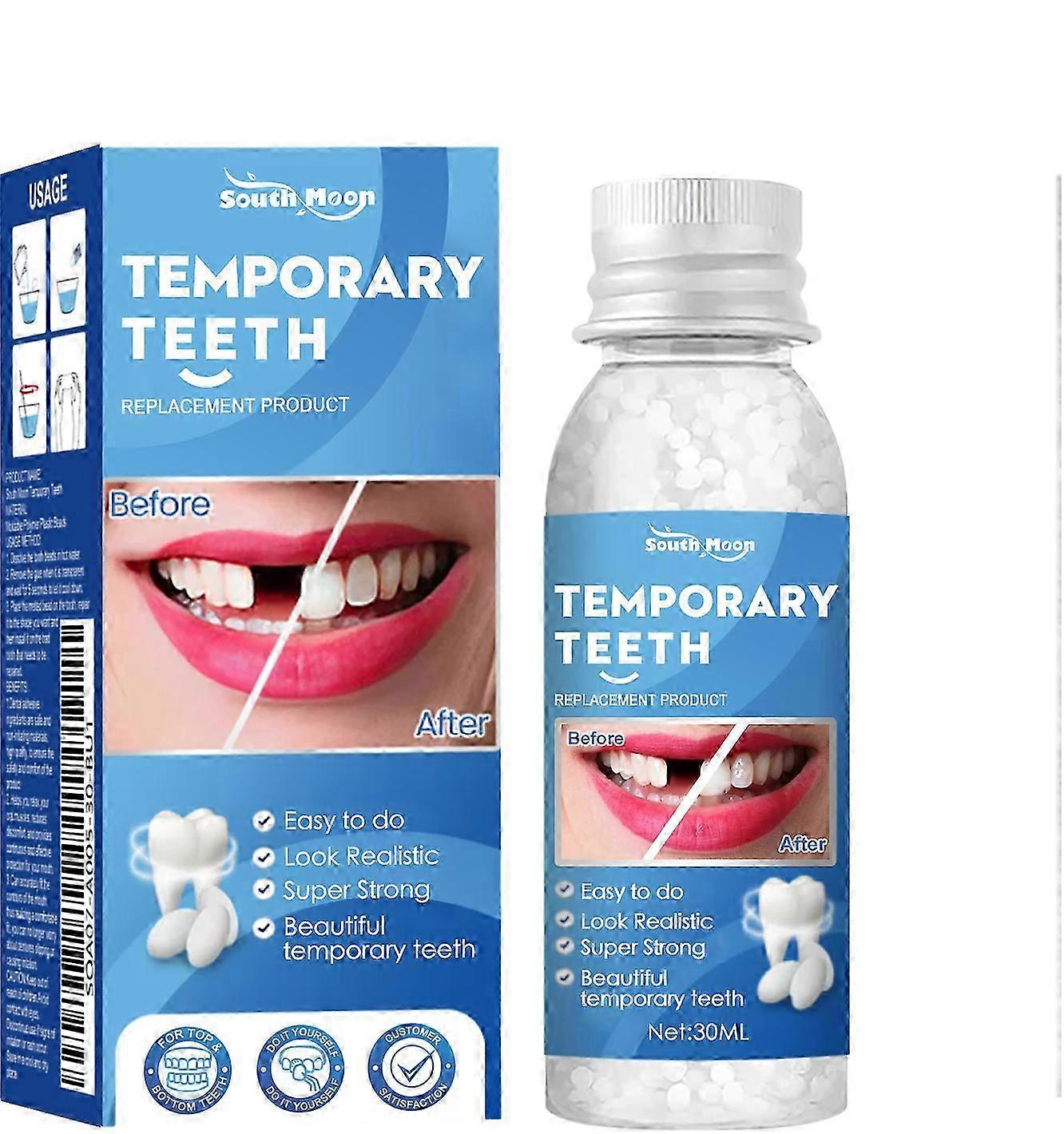 2pcs Soft Oral Teeth Decor