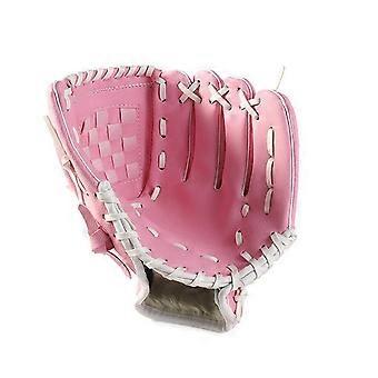 Baseball Training Mitt For Youth And Adult, Left Hand Glove, Pink (1Pcs)