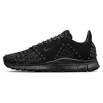 Nike Free Inneva Woven 2 Triple Black Suede 813040-001
