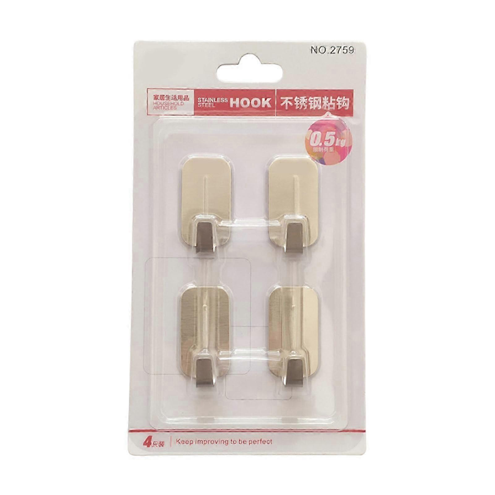 Hole-Free Stainless Utility Hook Set