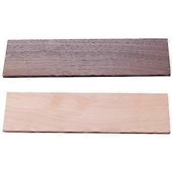 Miniaturas criativas de madeira para decoração DIY, 2 peças em cores sortidas.