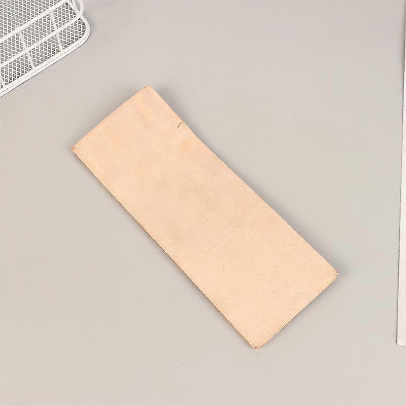 Cowhide Knife Polishing Tools Sharpening Cloth 2 Side Leather Sharpening Plate