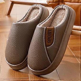 Warme winterslippers voor heren, maat 51, oversized model, geschikt voor thuisgebruik. Geschikt voor mannen en vrouwen.
