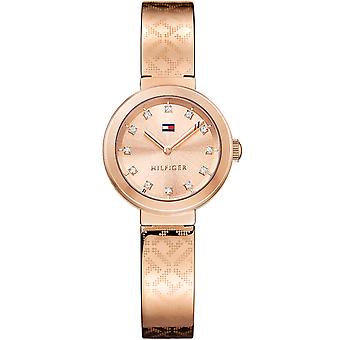 Tommy hilfiger rose ip Quartz Analog Women's Watch with Stainless Steel Bracelet 1781715