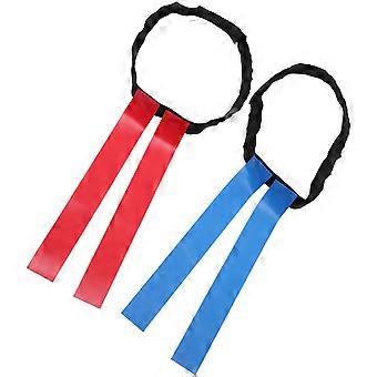 Football Game Belt for Kids with 4Sets of Colored Football Waist Flags