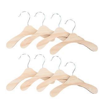 Wooden Pet Garment Hangers for Puppy Clothes Hanging 20Pcs Collection