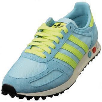 adidas La Trainer Og Mens Fashion Trainers in Blue Yellow