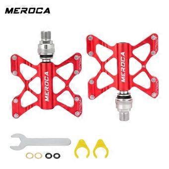 MEROCA K5 Quick Release Bicycle Pedals Aluminum Alloy Ultralight Pedal For Folding MTB Road Leisure Bicycle Cycling Parts