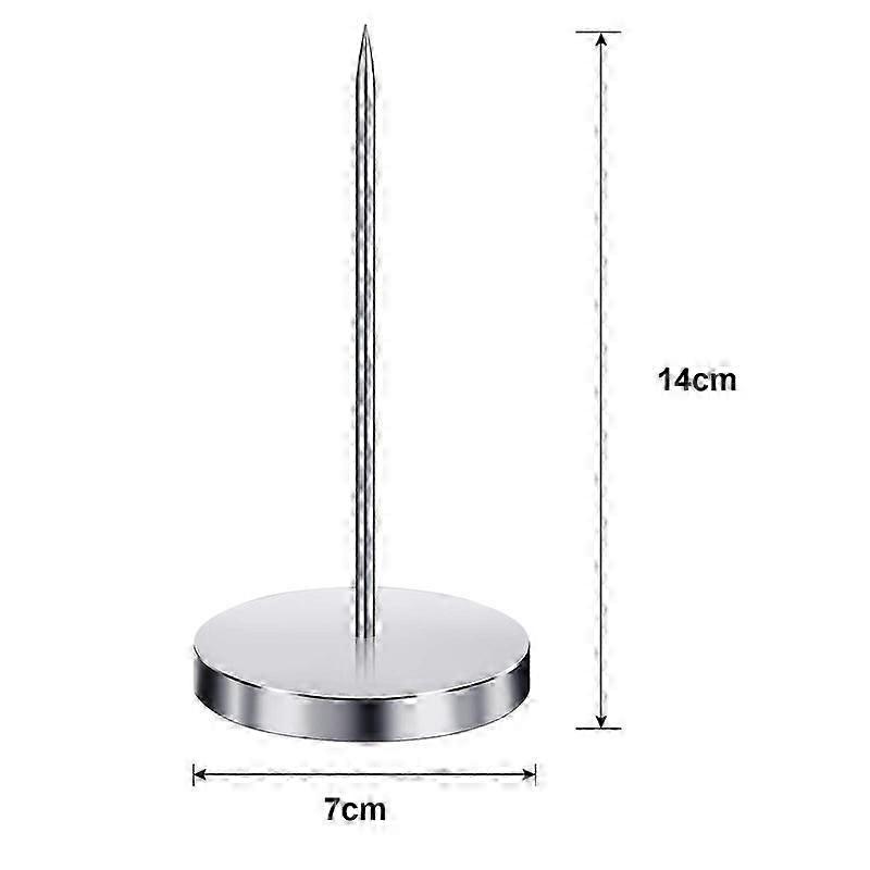 3x Stainless Steel Ticket Holder