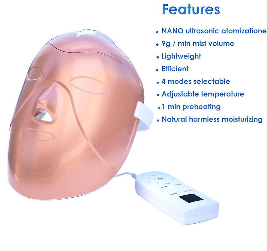 ナノウォーターミストスチーム噴霧器フェイシャルハイドレーションマスクスキンビューティーウォーター補充器ディープスキンクリーニングフェイシャルモイスチャライジングマスク